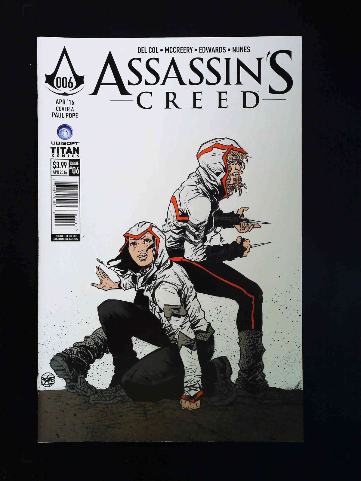 Assassins Creed #6 Titan Comics 2016 Nm