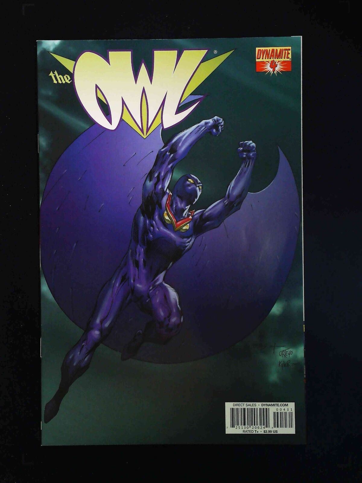 Owl #4B Dynamite Comics 2013 Vf+ Ross Variant