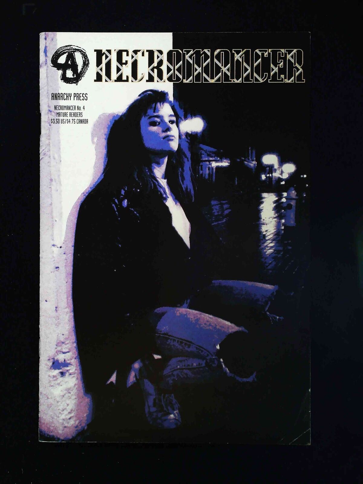 Necromancer #4 Anarchy Press Comics 1993 Vf+