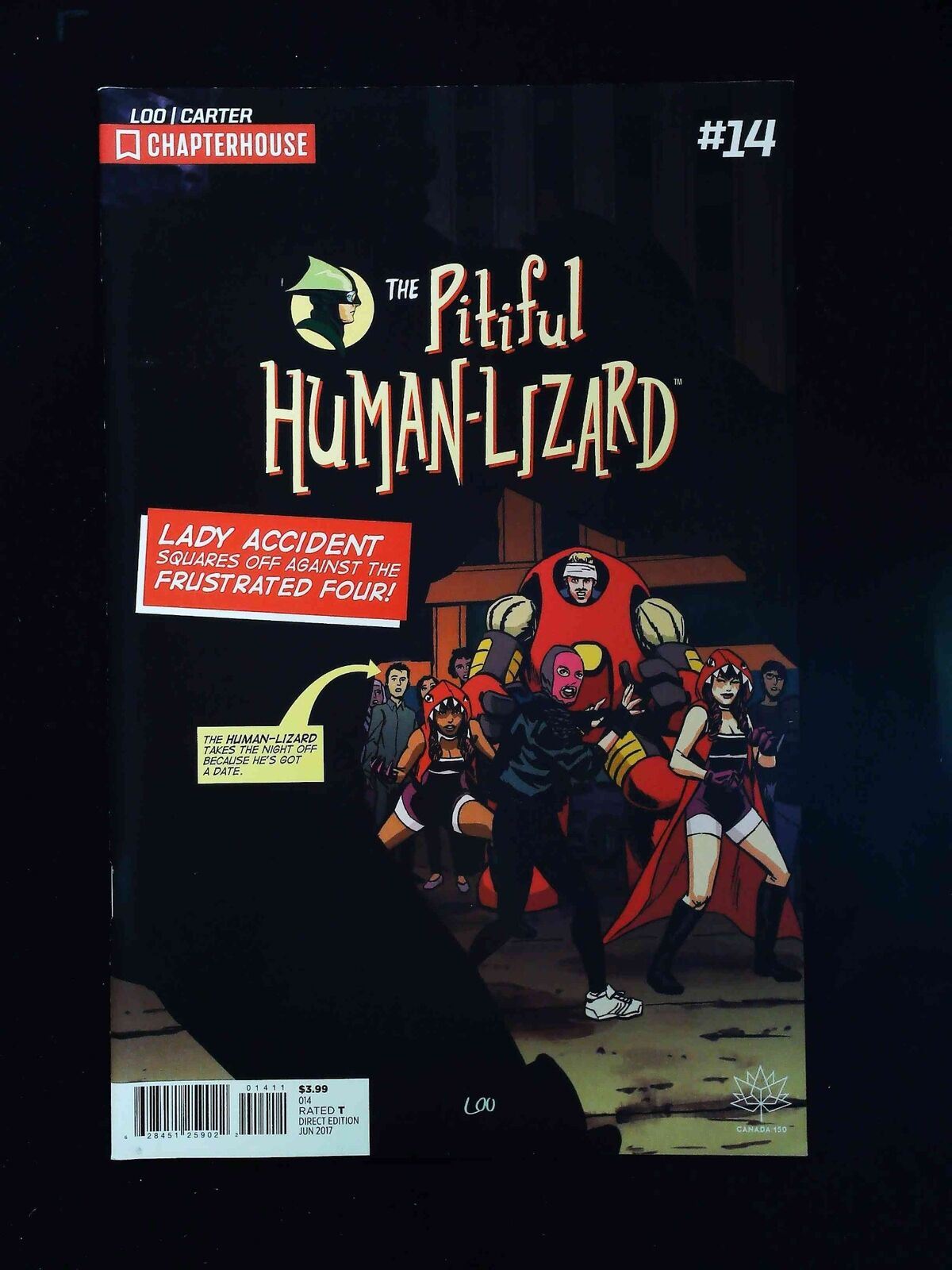 Pitiful Human-Lizard #14 Chapter House Comics 2017 Nm