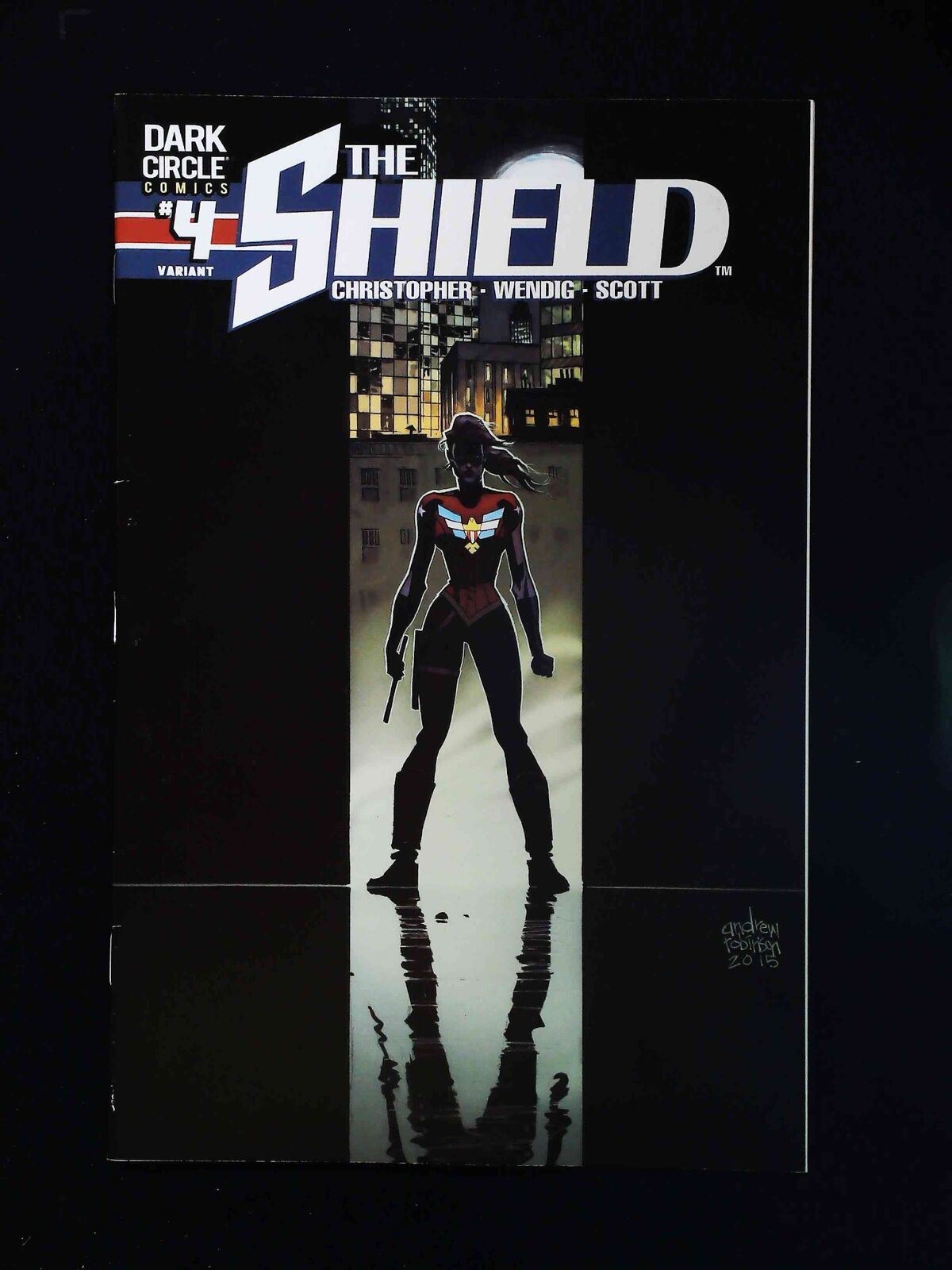 Shield #4B Archie Publications Comics 2017 Vf Robinson Variant