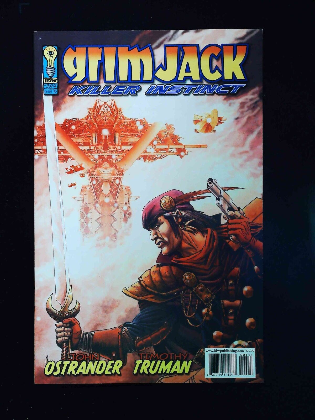 Grimjack Killer Instinct #5 Idw Comics 2005 Nm