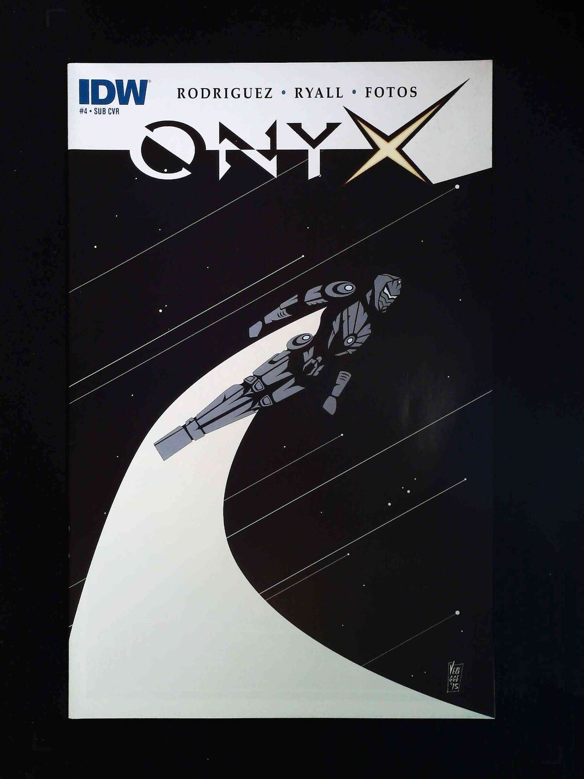 Onyx #4Sub Idw Comics 2015 Vf/Nm Veregge Variant