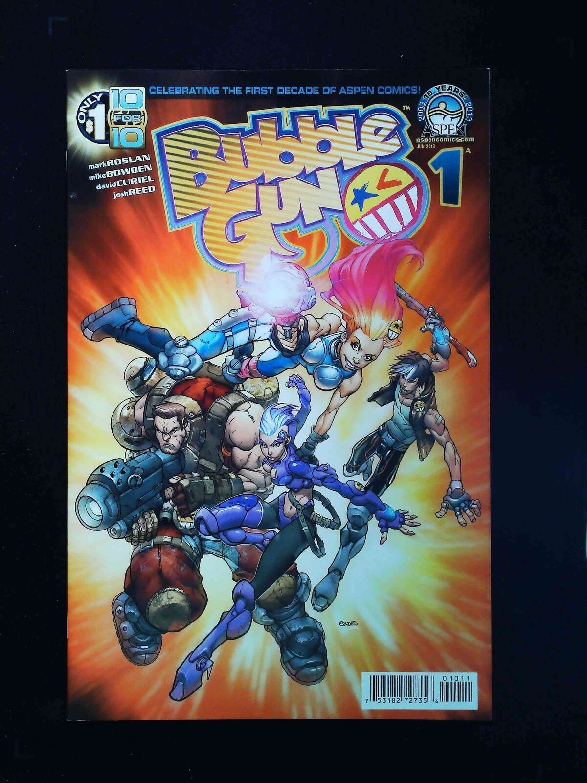 Bubble Gun #1 Ardden Comics 2011 Nm