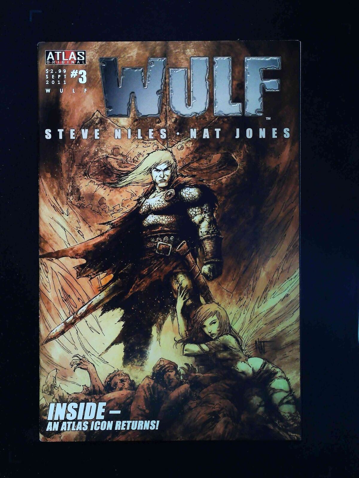 Wulf #3 Ardden Comics 2011 Vf+