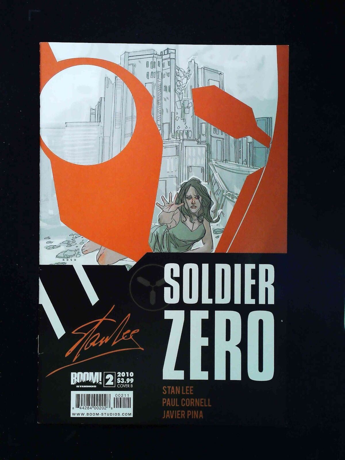 Soldier Zero #2B Boom Comics 2010 Vf+ Noto Variant