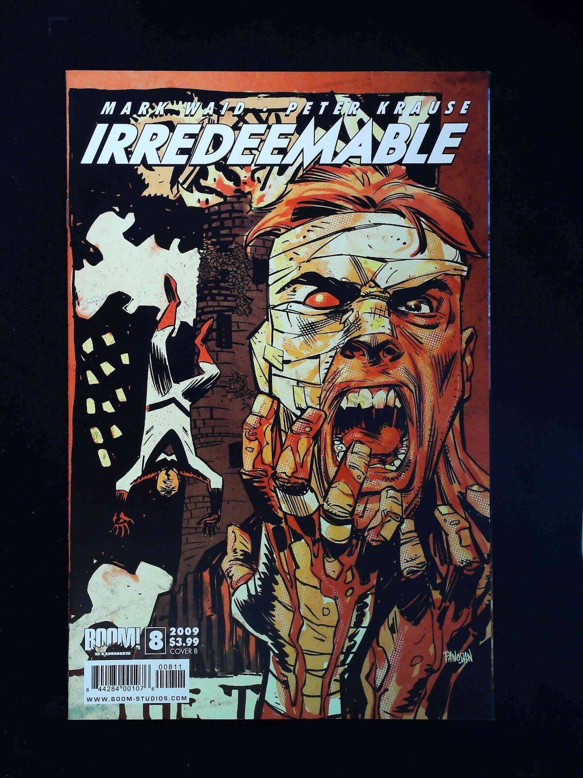 Irredeemable #8B Boom Comics 2009 Vf/Nm Panosian Variant