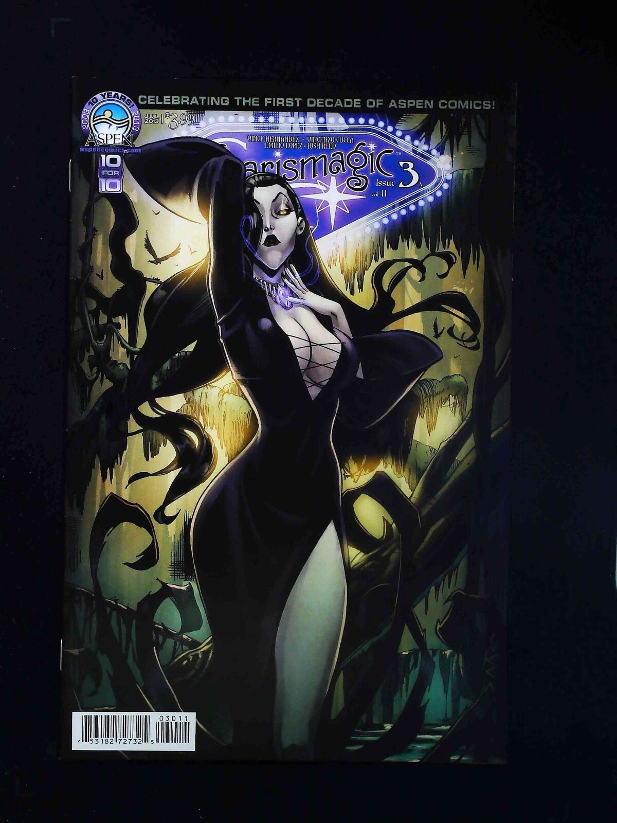 Charismagic #3 Vol. 2 Aspen Comics 2013 Vf/Nm