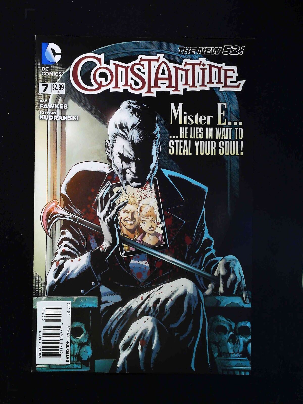Constantine #7 Dc Comics 2013 Vf/Nm