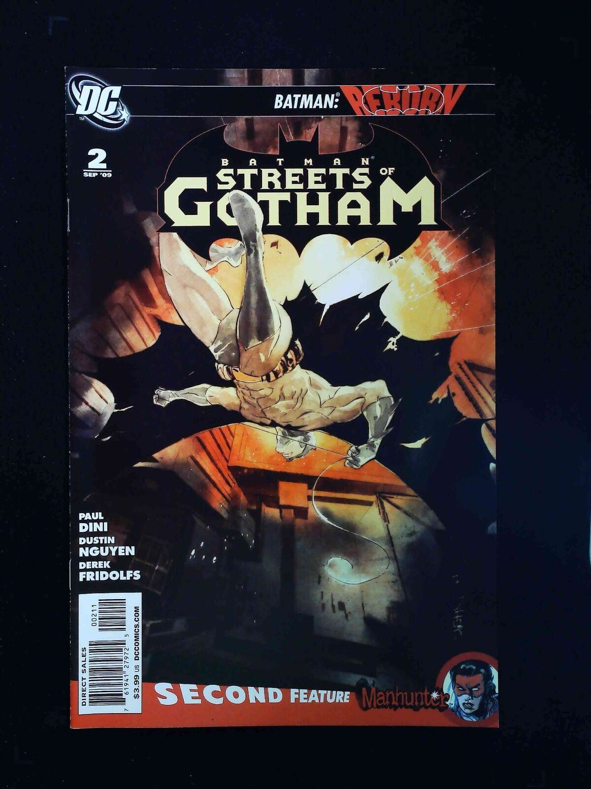 Batman Streets Of Gotham #2 Dc Comics 2009 Vf/Nm