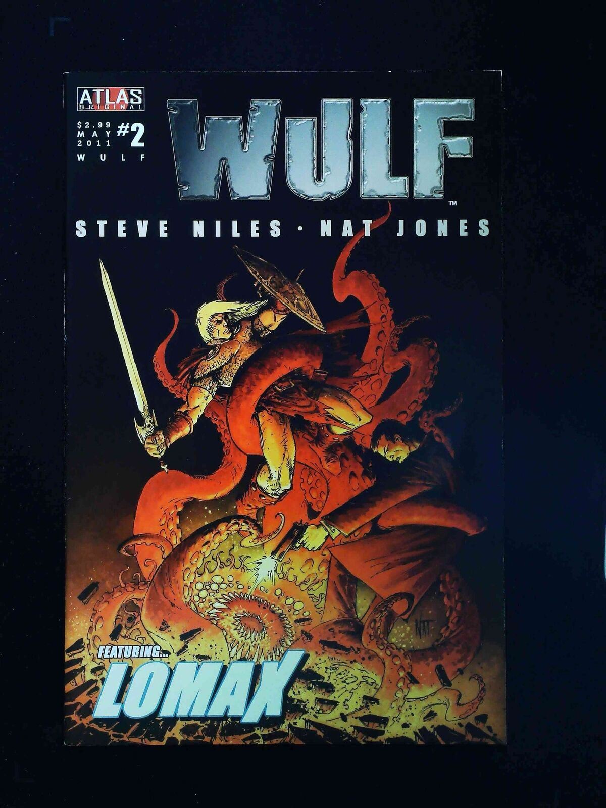 Wulf #2 Ardden Comics 2011 Vf/Nm