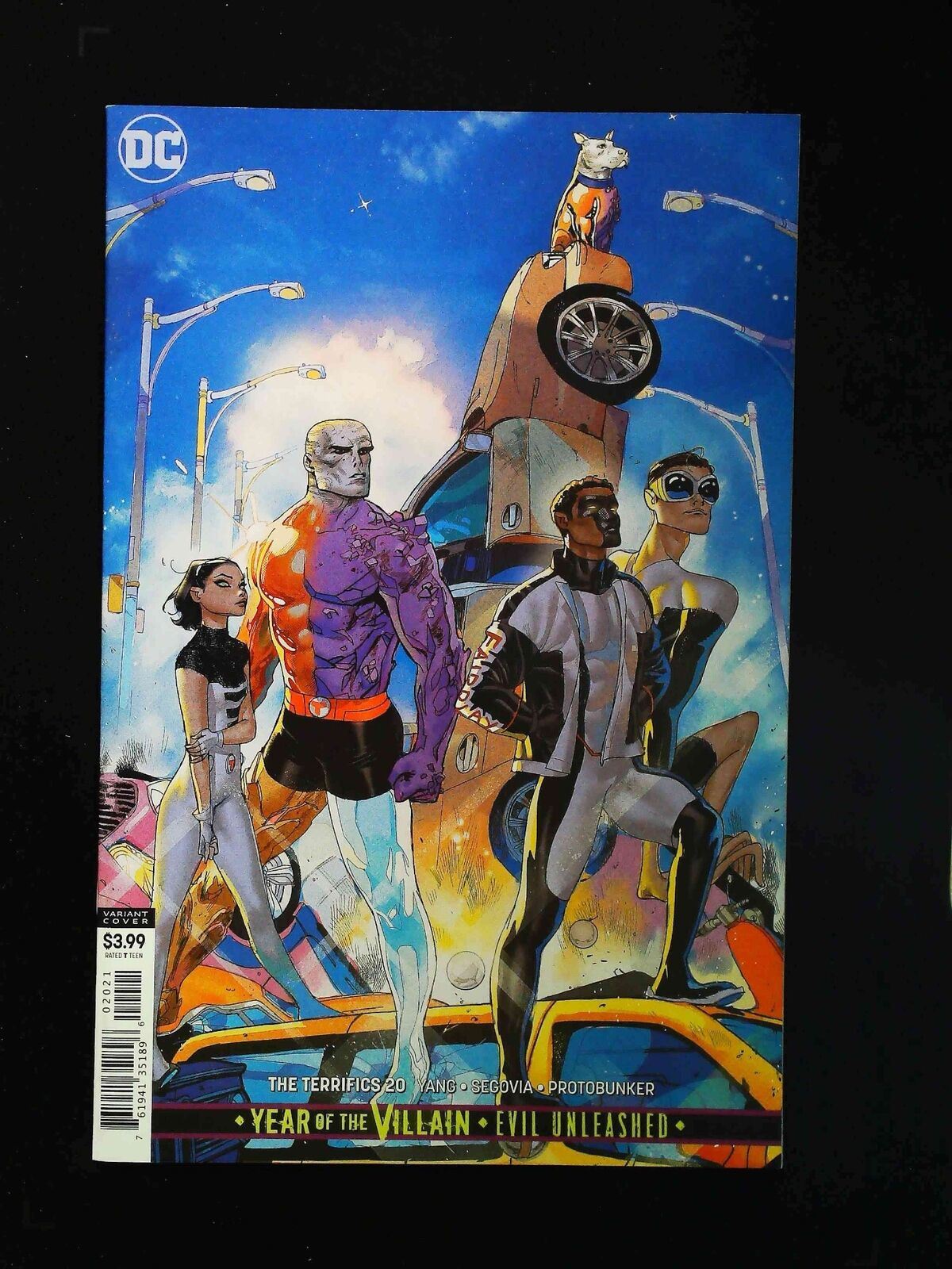 Terrifics #20B Dc Comics 2019 Vf/Nm Deyn Variant