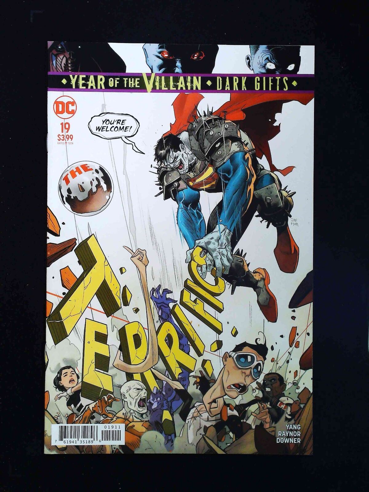 Terrifics #19 Dc Comics 2019 Vf+