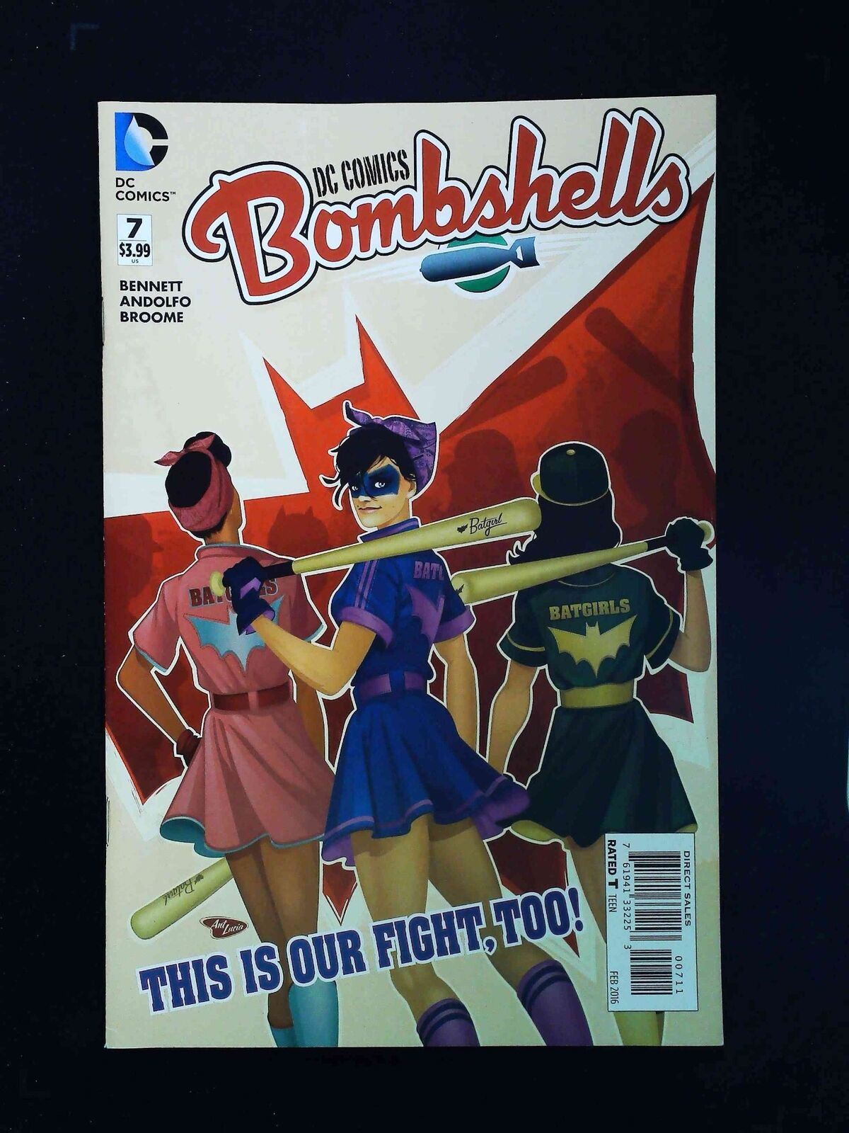 Dc Comics Bombshells #7 Dc Comics 2016 Vf+