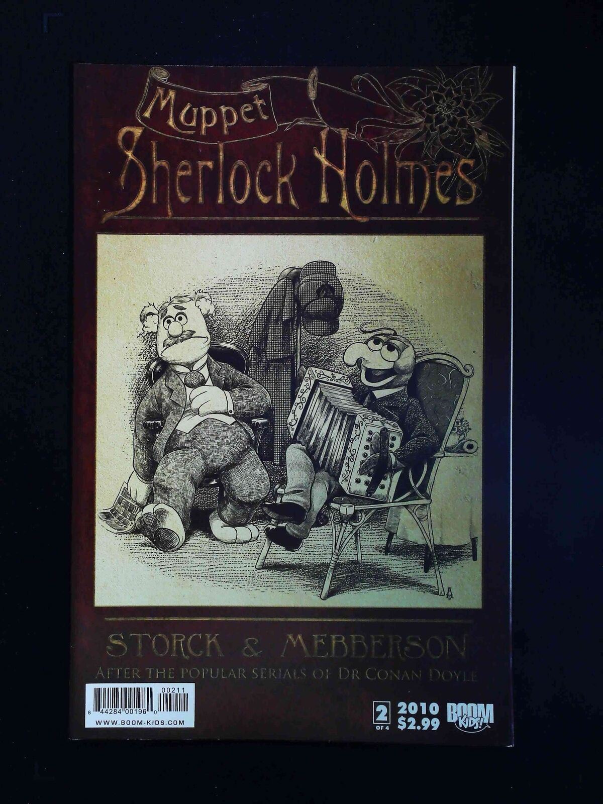 Muppet Sherlock Holmes #2 Boom Comics 2010 Vf/Nm
