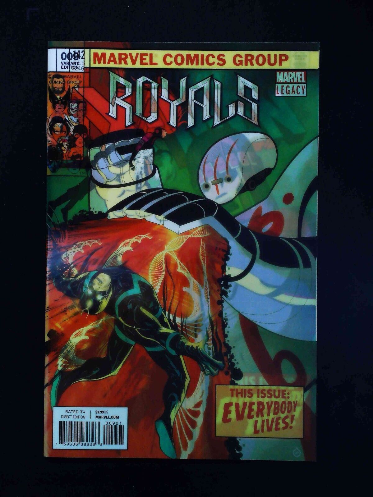 Royal #9B Marvel Comics 2017 Nm+ Doe Variant Cover