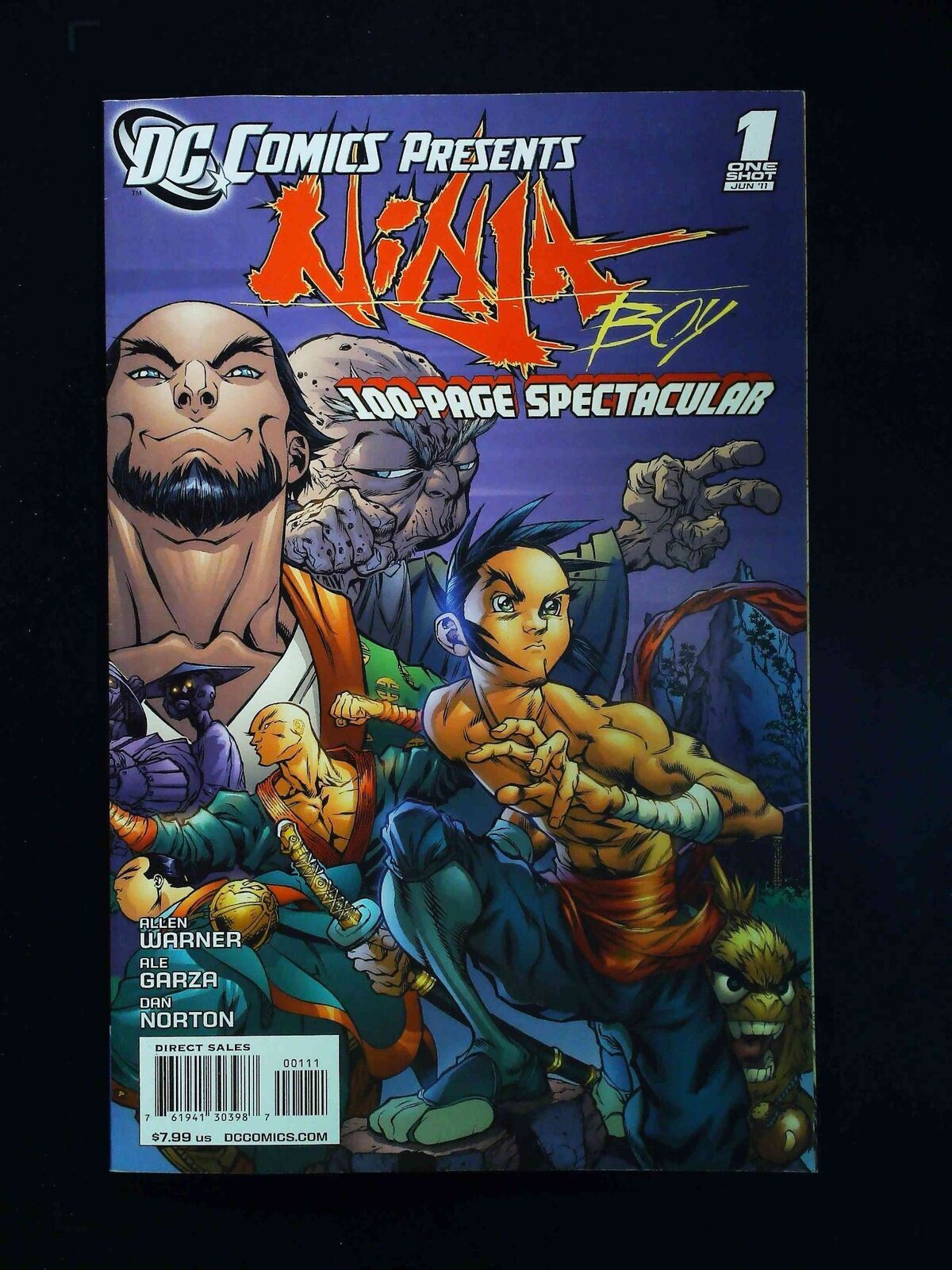 Dc Comic Presents Ninja Boy #1 Dc Comics 2011 Vf+