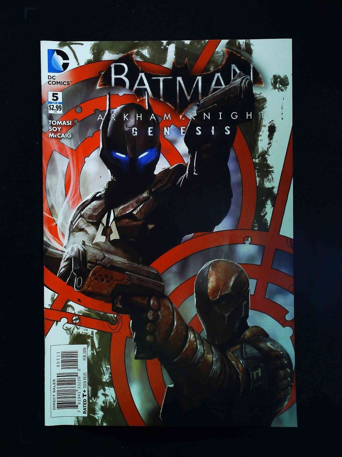 Batman Arkham Knight Genesis #5 Dc Comics 2016 Vf+