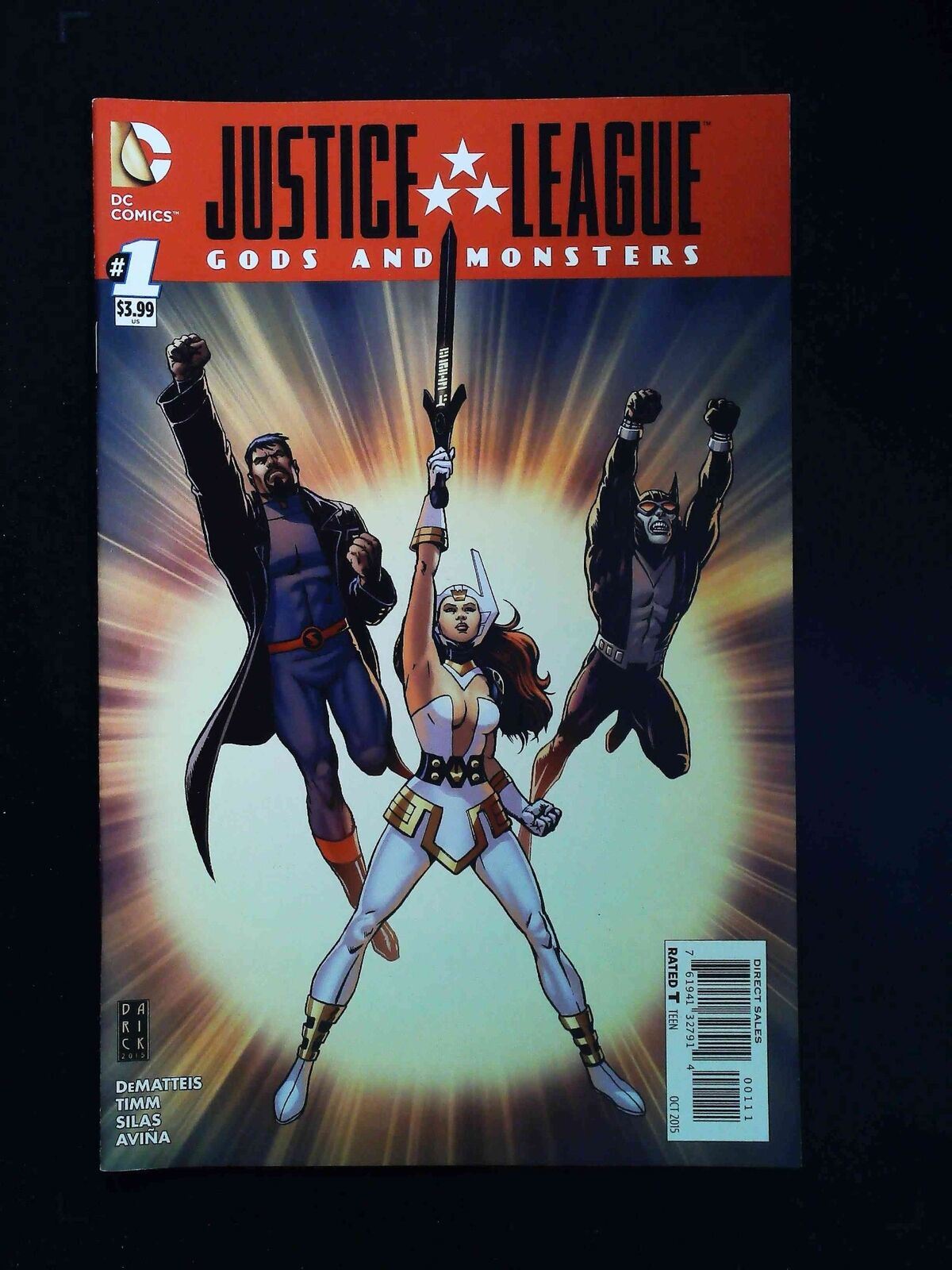 Justice League Gods And Monsters #1 Dc Comics 2015 Vf/Nm