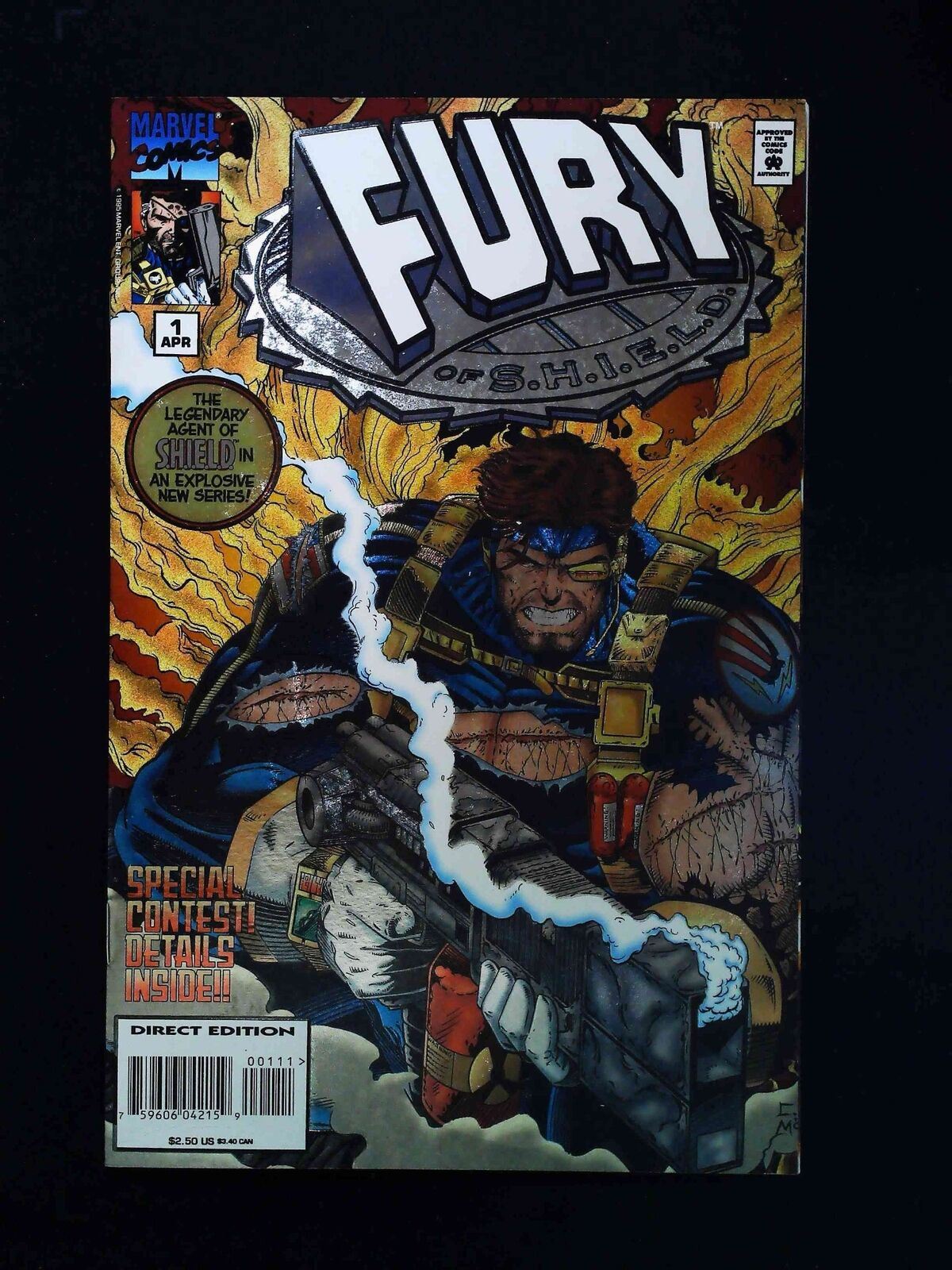 Fury Of Shield #1 Marvel Comics 1995 Nm