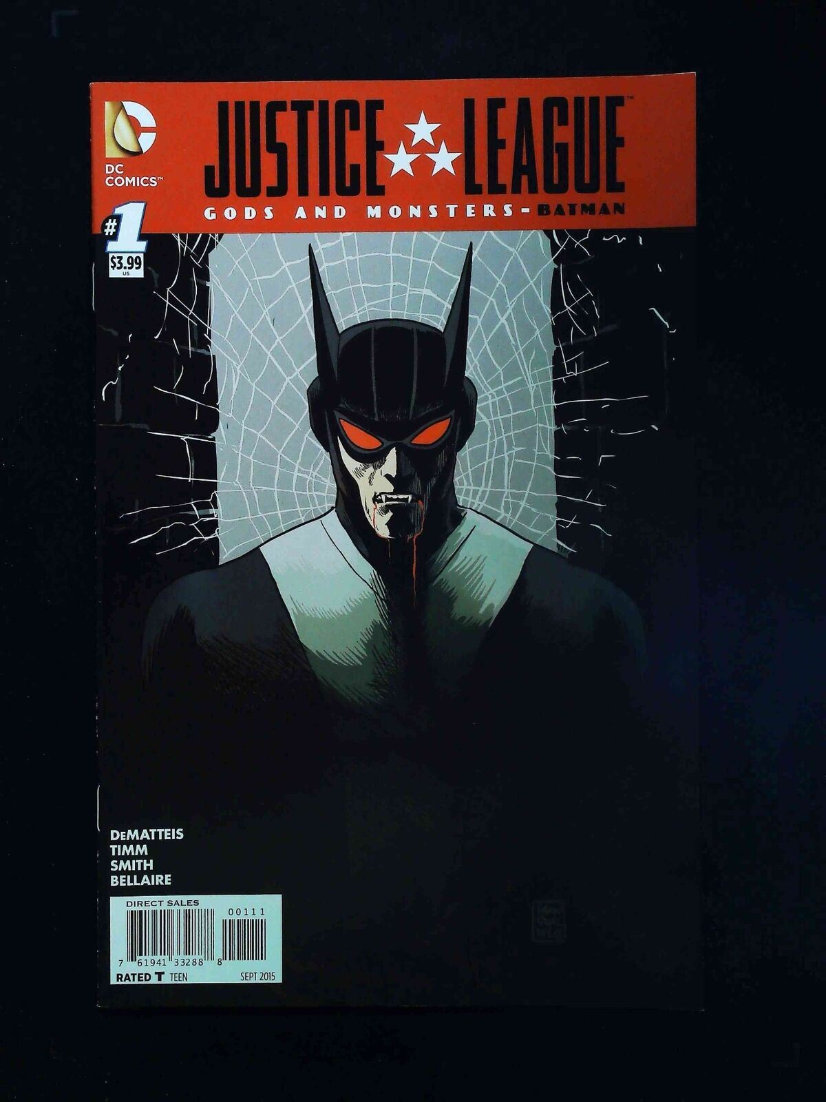 Justice League Gods And Monsters Batman #1 Dc Comics 2015 Nm-
