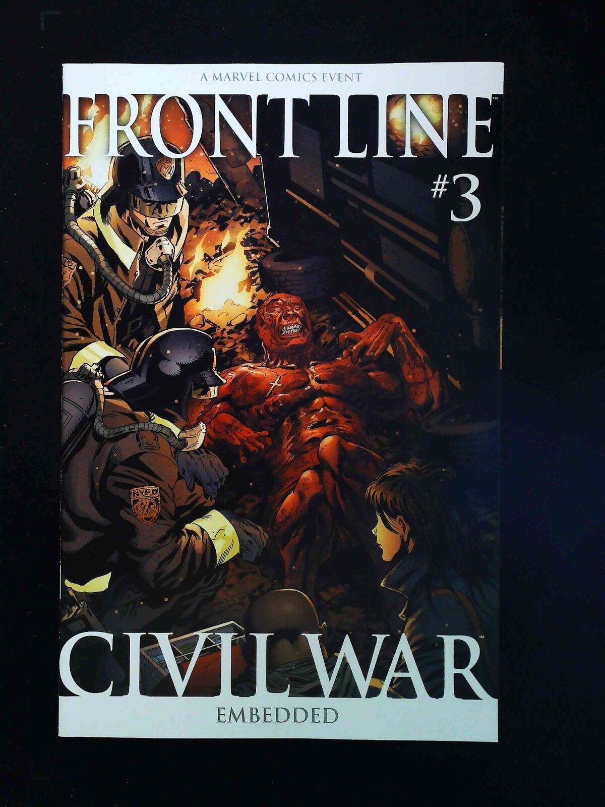 Civil War Front Line #3B Marvel Comics 2006 Vf/Nm 2Nd Printing