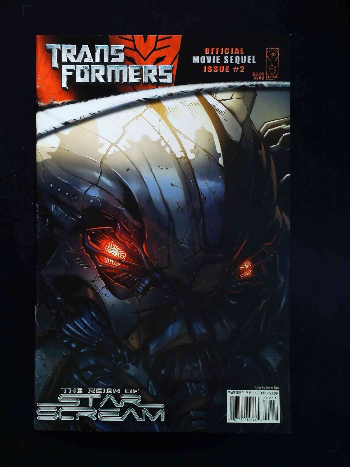 Transformers Movie Sequel Reign Of Starscream #2B Idw 2008 Nm+ Raiz Variant