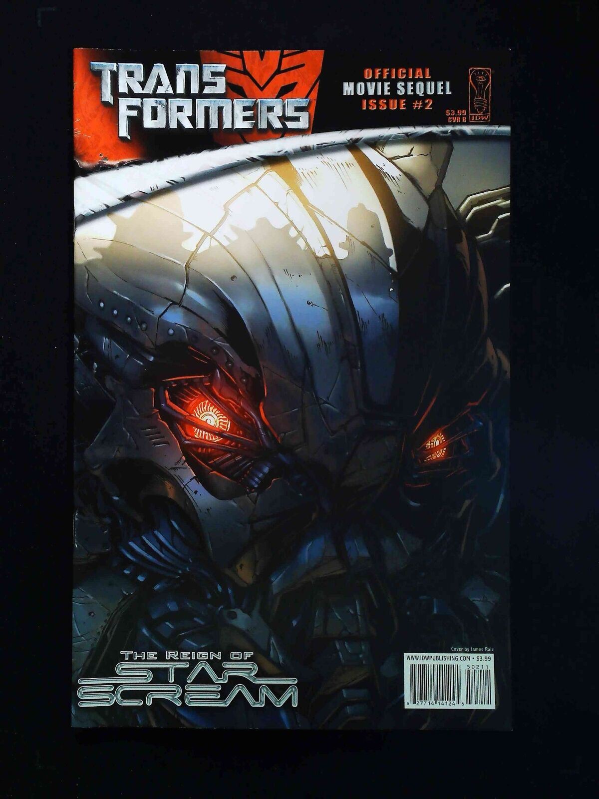 Transformers Movie Sequel Reign Of Starscream #2B Idw 2008 Nm Raiz Variant