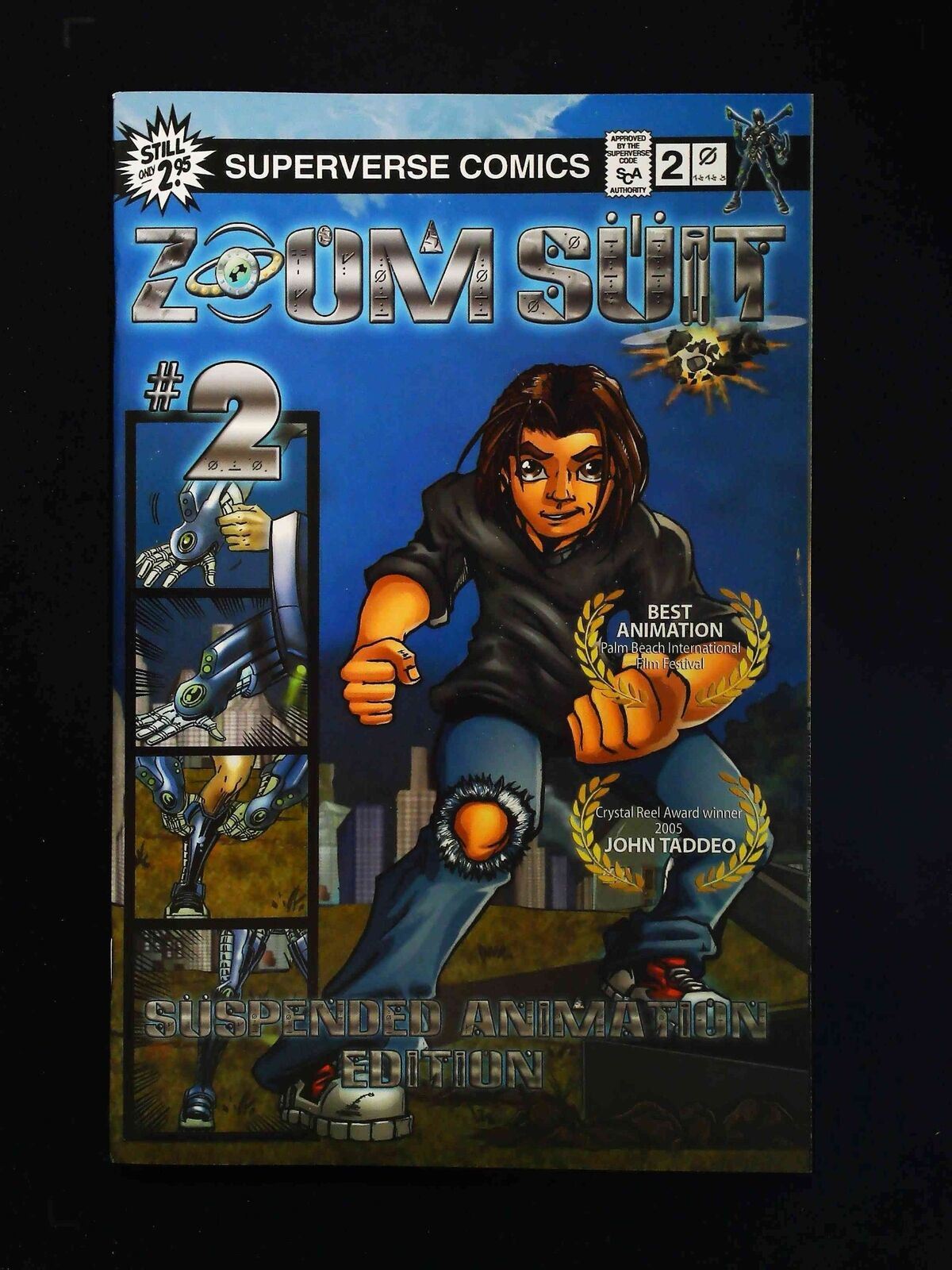 Zoom Suit #2D Superverse Comics 2006 Nm Suspended Animation Variant