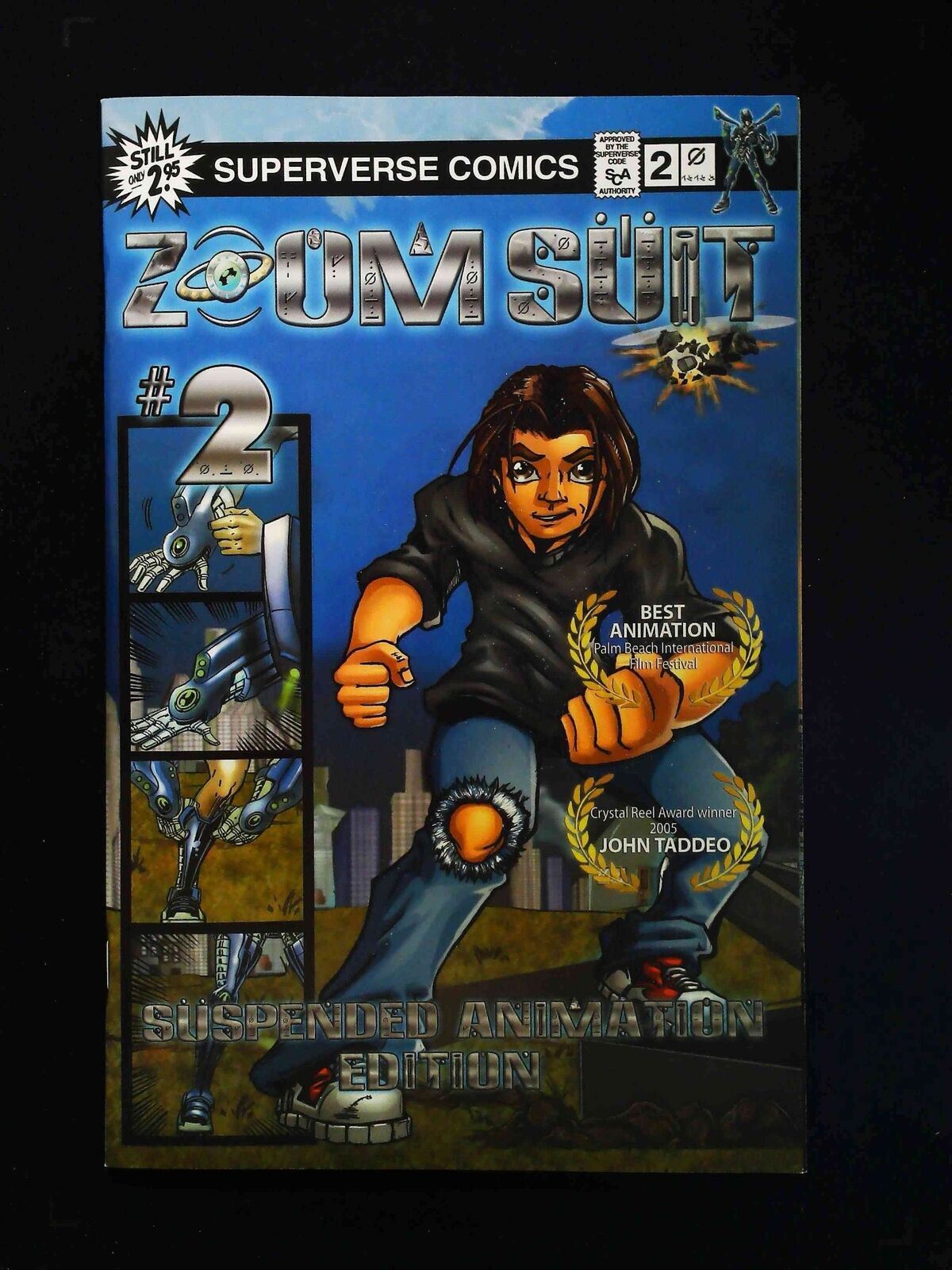 Zoom Suit #2D Superverse Comics 2006 Nm+ Suspended Animation Variant