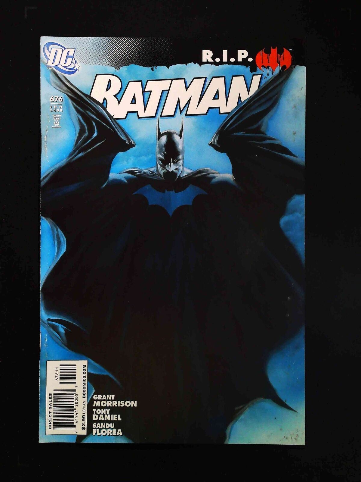 Batman #676 Dc Comics 2008 Vf+