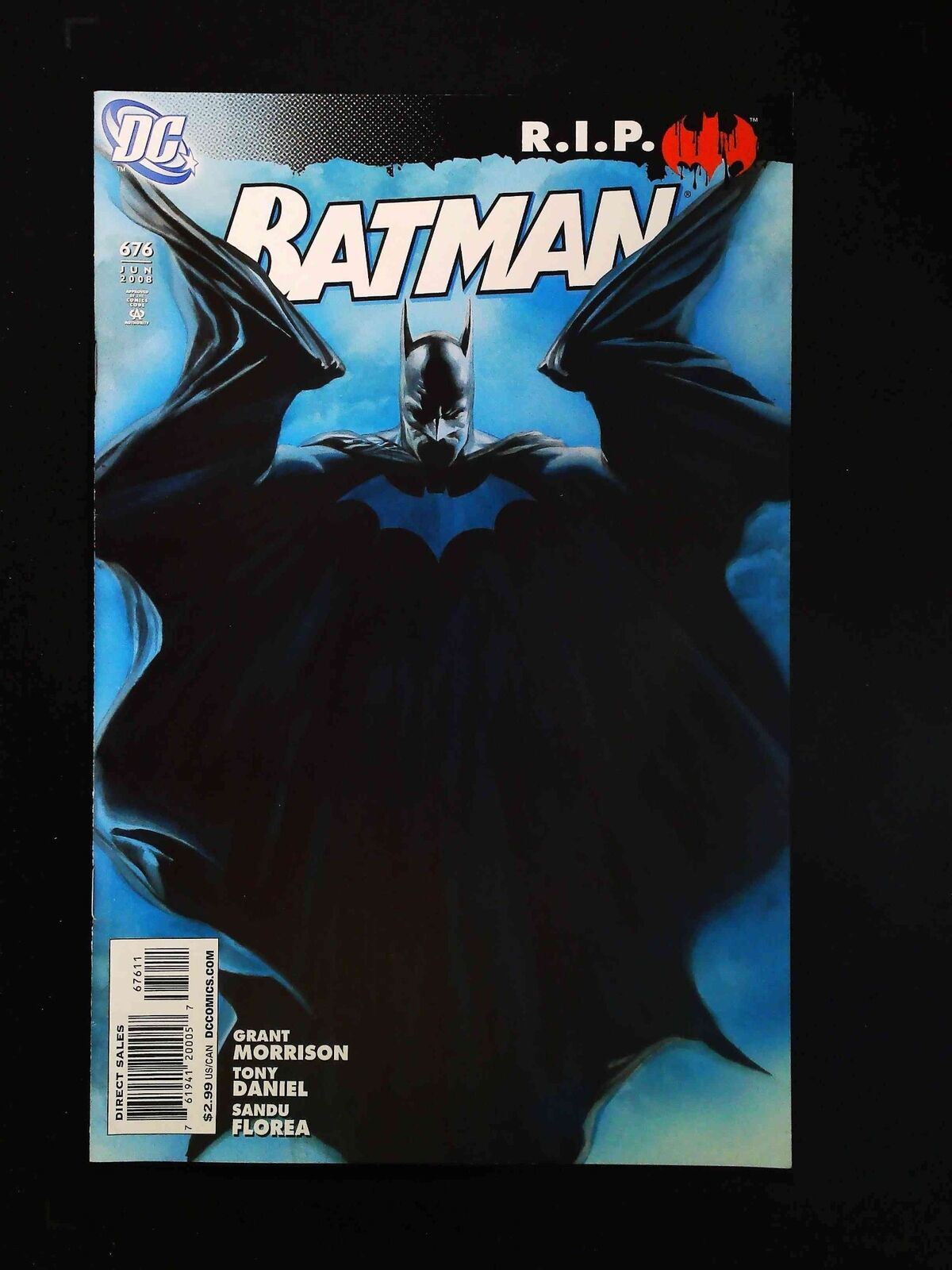 Batman #676 Dc Comics 2008 Vf/Nm
