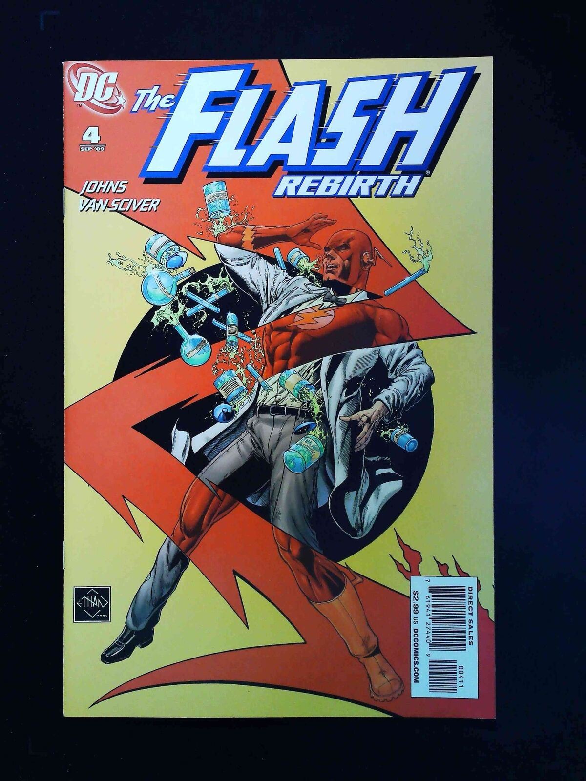Flash Rebirth #4 Dc Comics 2009 Nm-