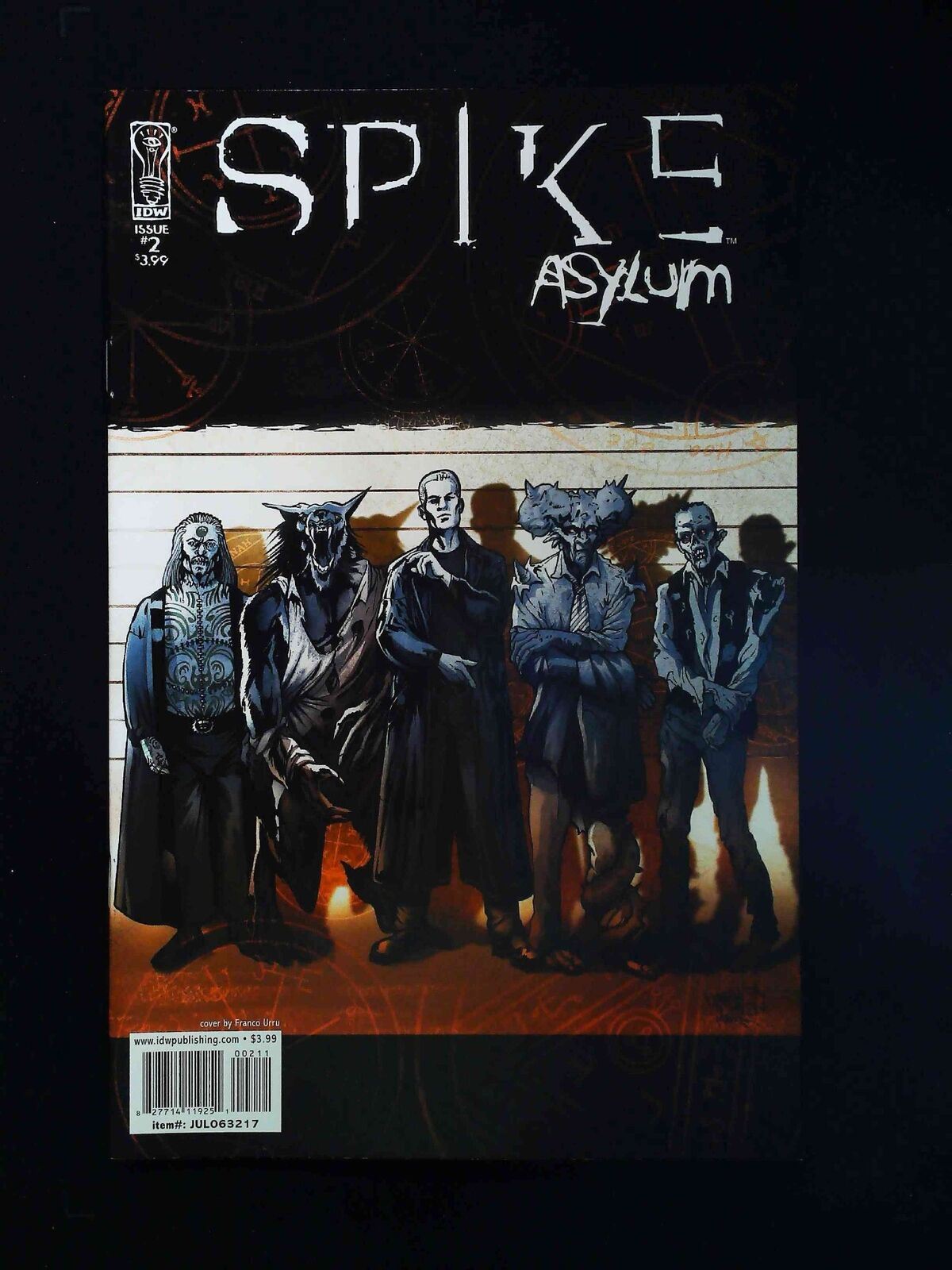Spike Asylum #2 Idw Comics 2006 Vf/Nm