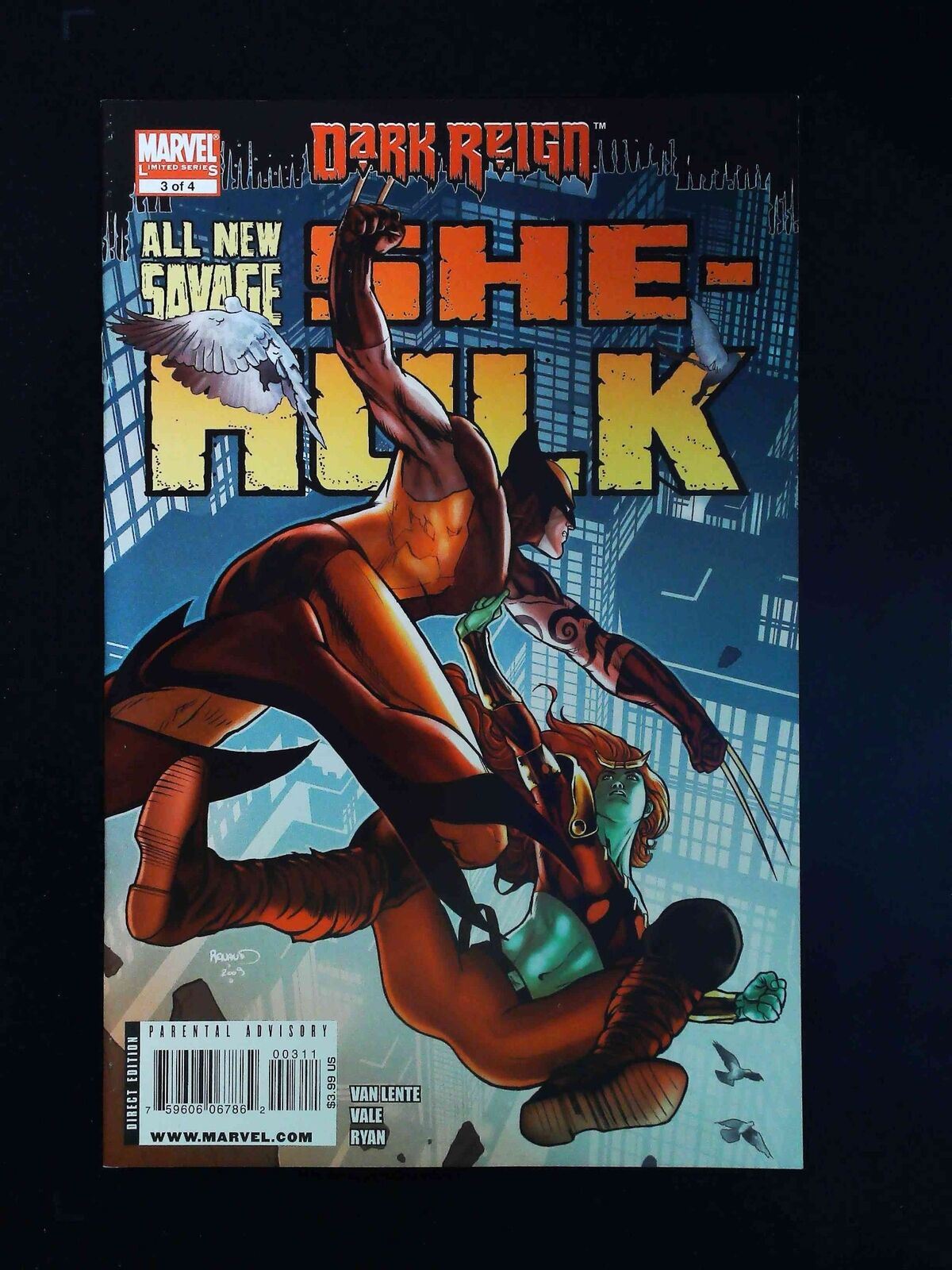 All New Savage She-Hulk #3 Marvel Comics 2009 Nm-