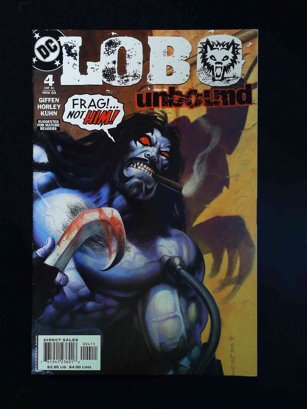 Lobo Unbound #4 Dc Comics 2003 Vf+