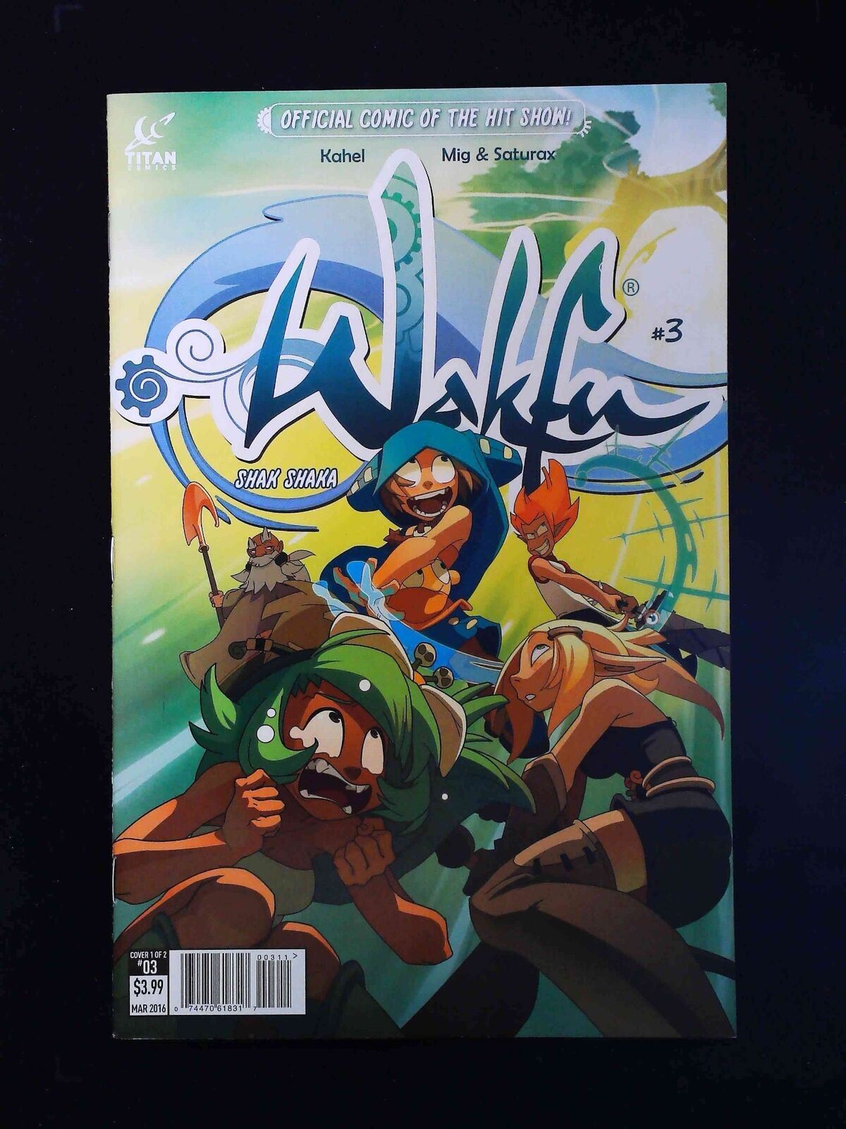 Wakfu #3 Titan Comics 2016 Vf/Nm