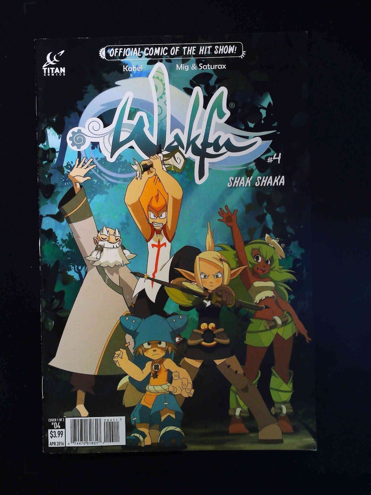 Wakfu #4 Titan Comics 2016 Vf+