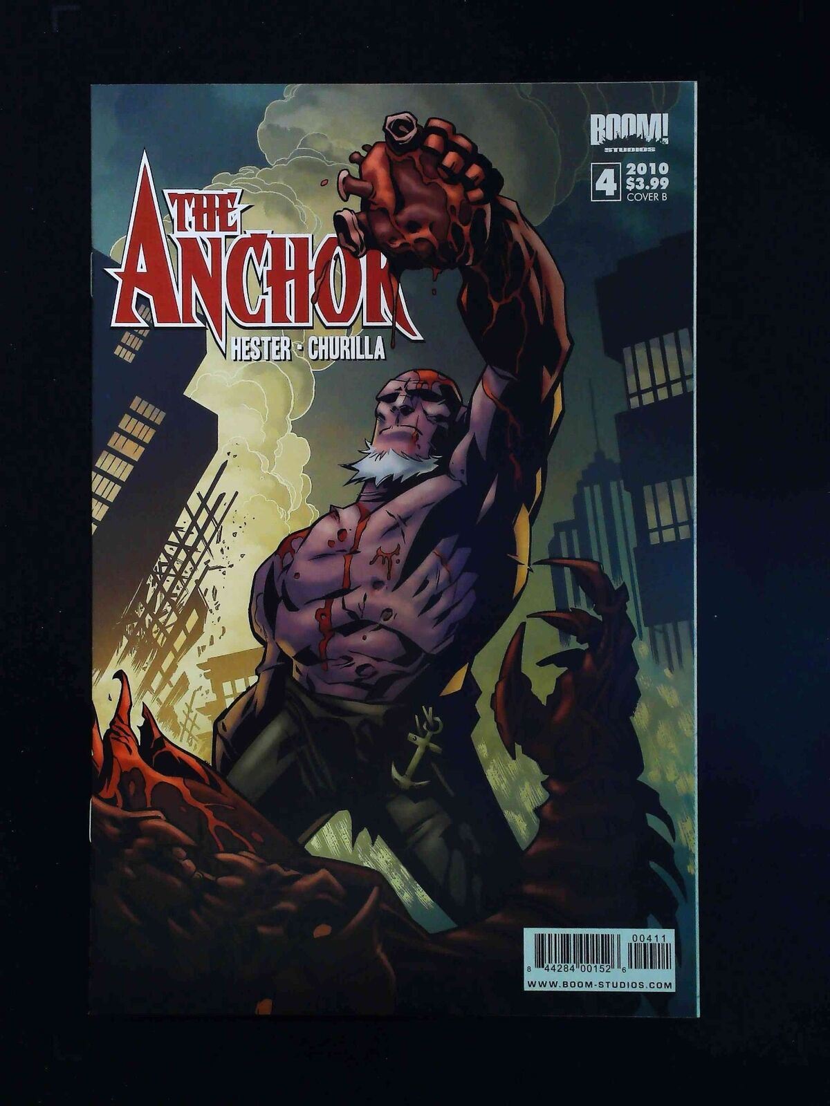 Anchor #4B Boom Comics 2010 Vf/Nm Hester Variant