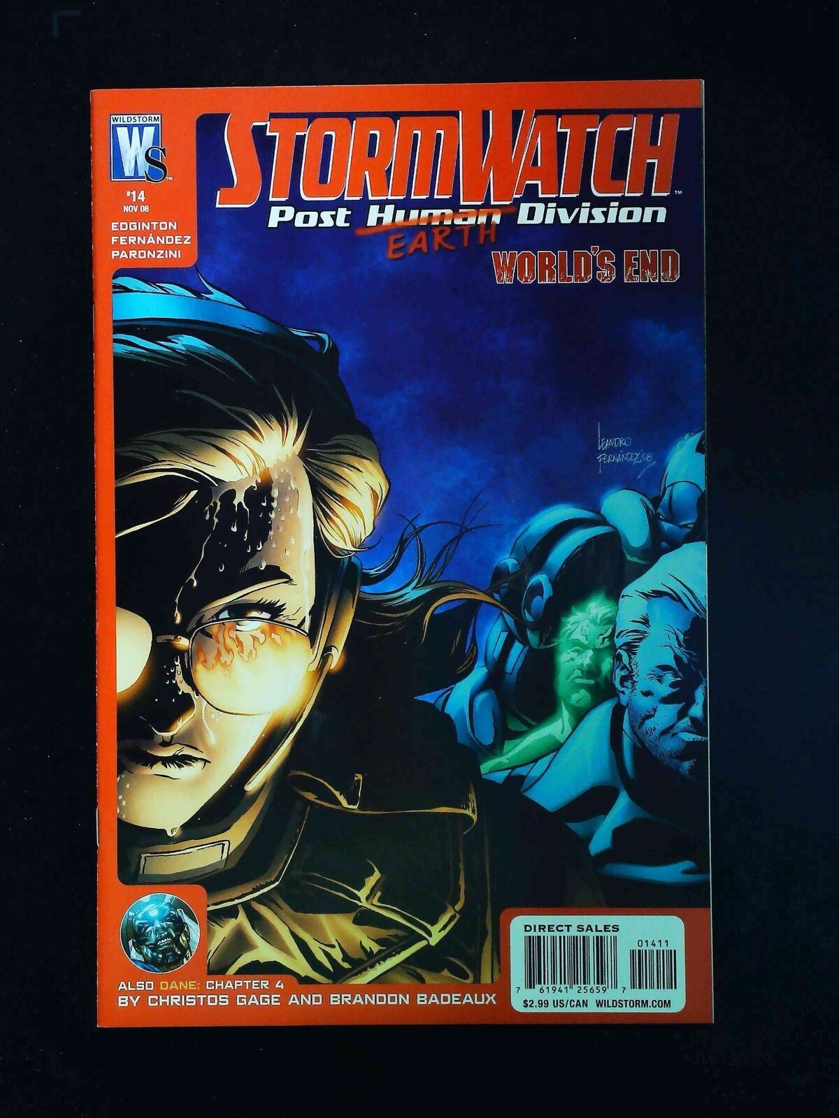 Stormwatch Post Human Division #14 Dc/Wildstorm Comics 2008 Nm