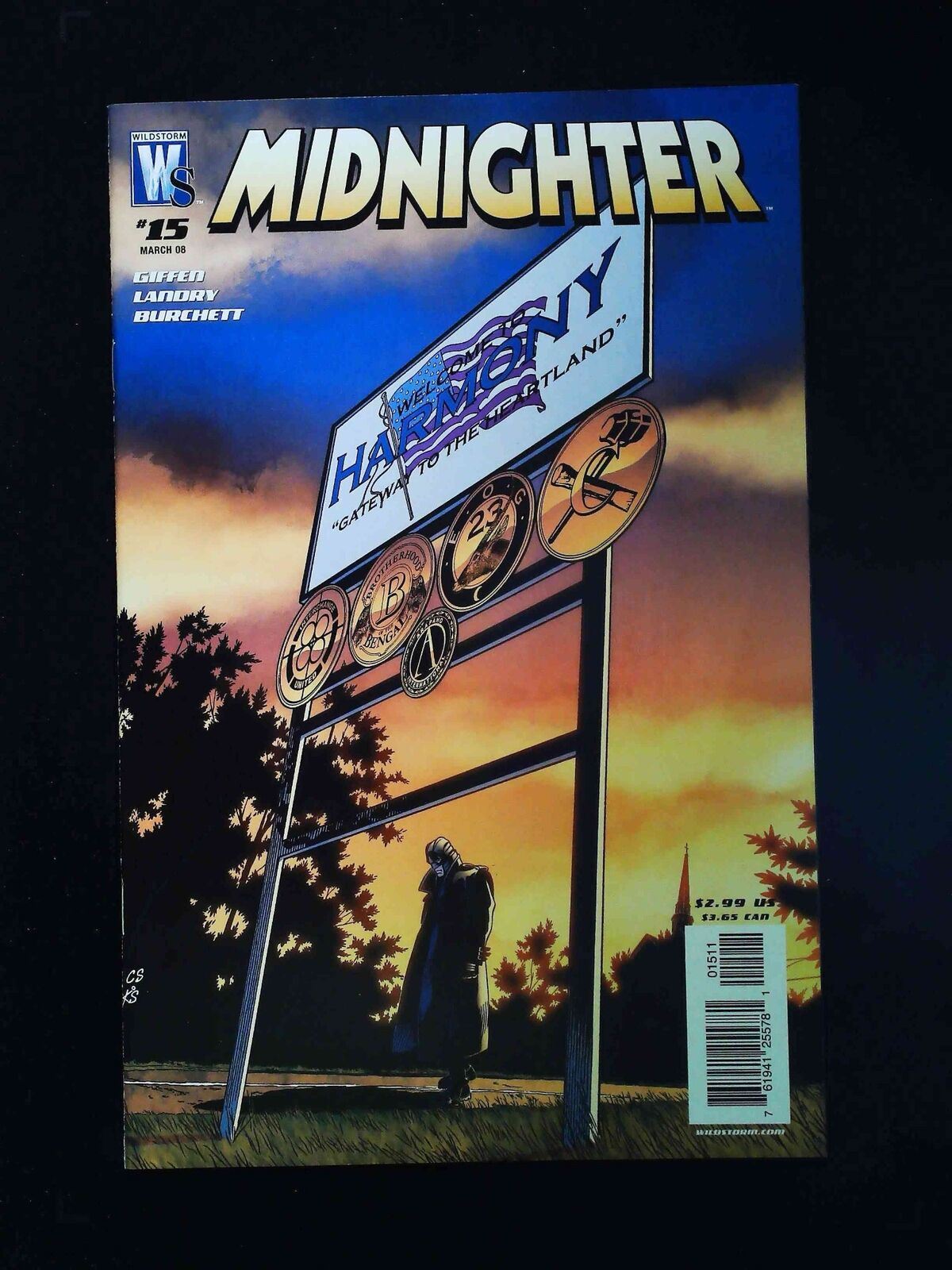 Midnighter #15 Dc/Wildstorm Comics 2008 Nm