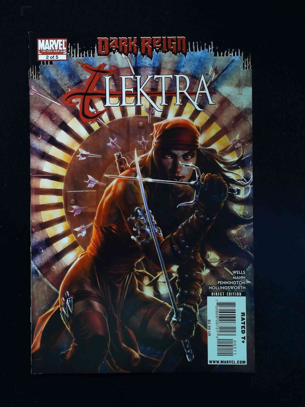 Dark Reign Elektra #2 Marvel Comics 2009 Nm-