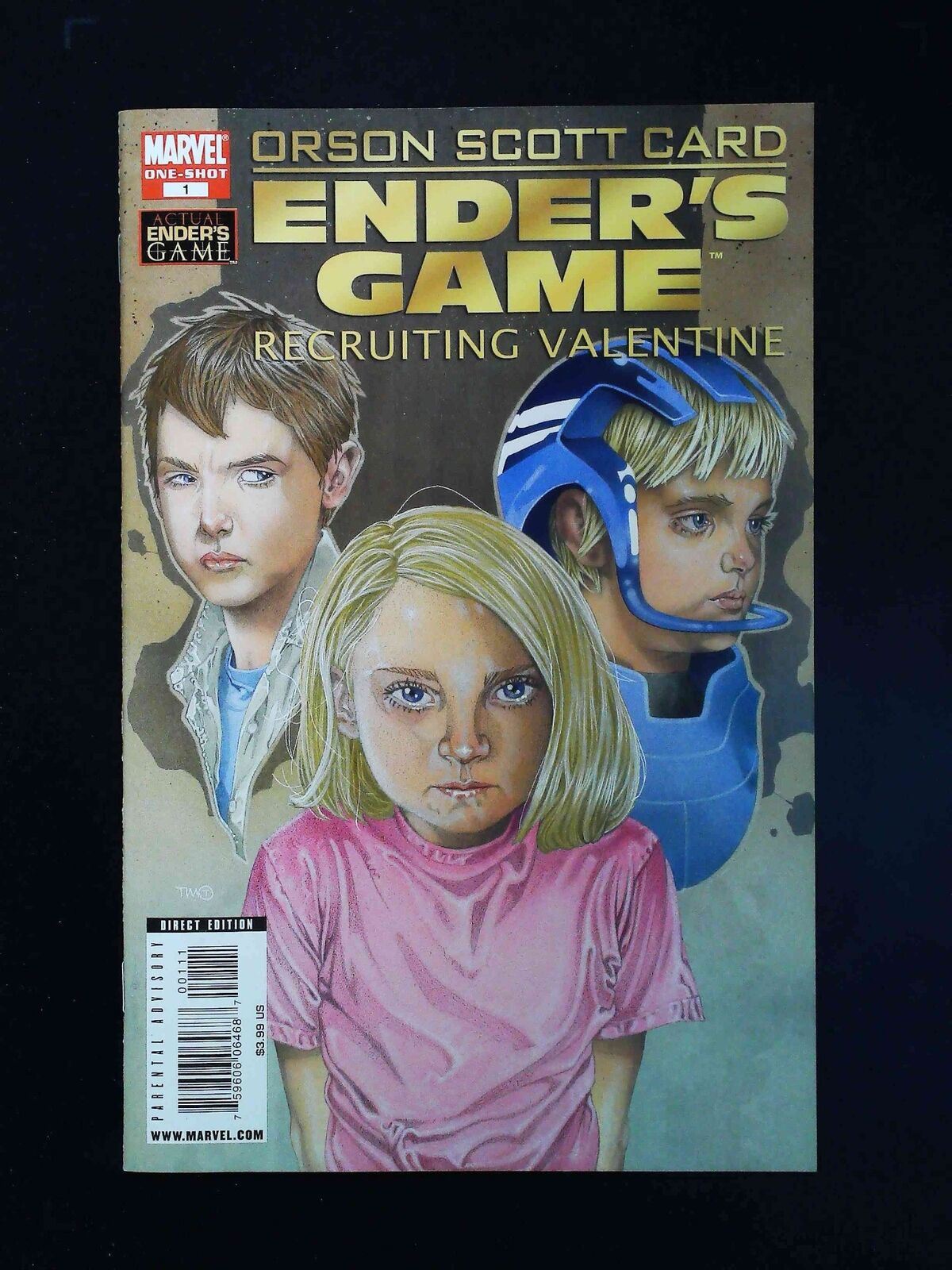 Enders Game Recruiting Valentine #1 Marvel Comics 2010 Nm