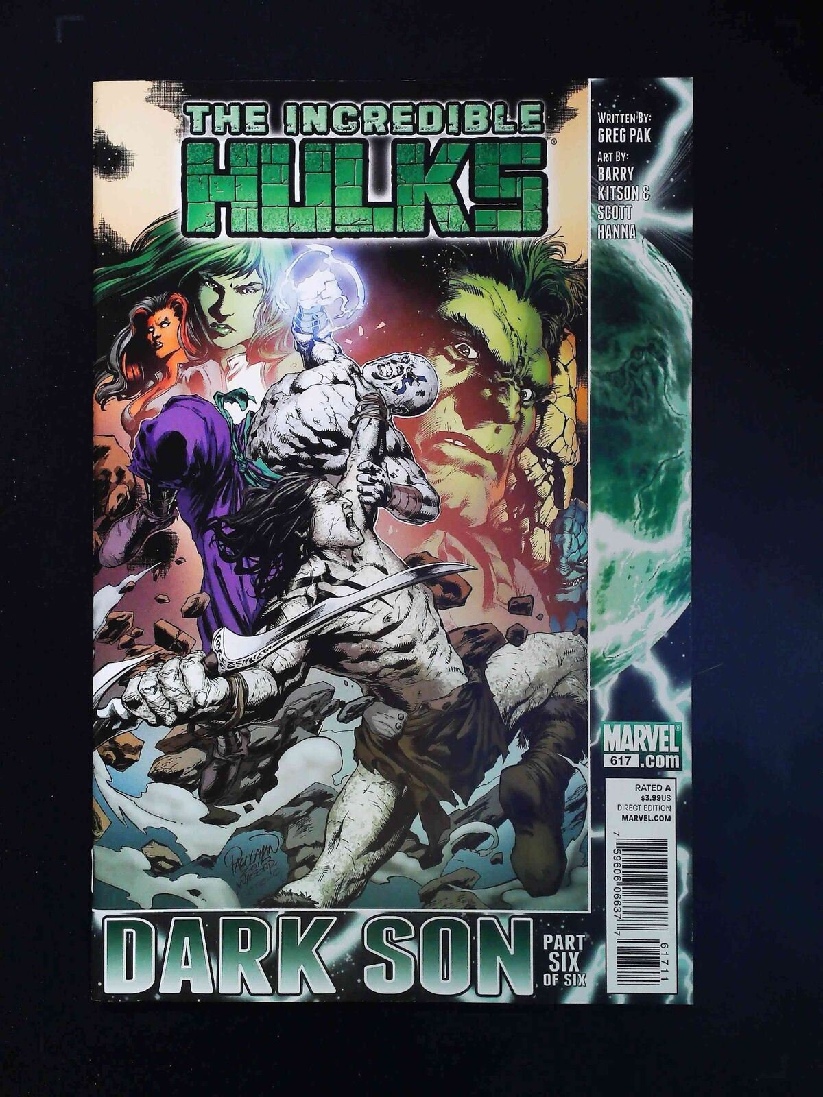 Incredible Hulks #617 Marvel Comics 2011 Nm-