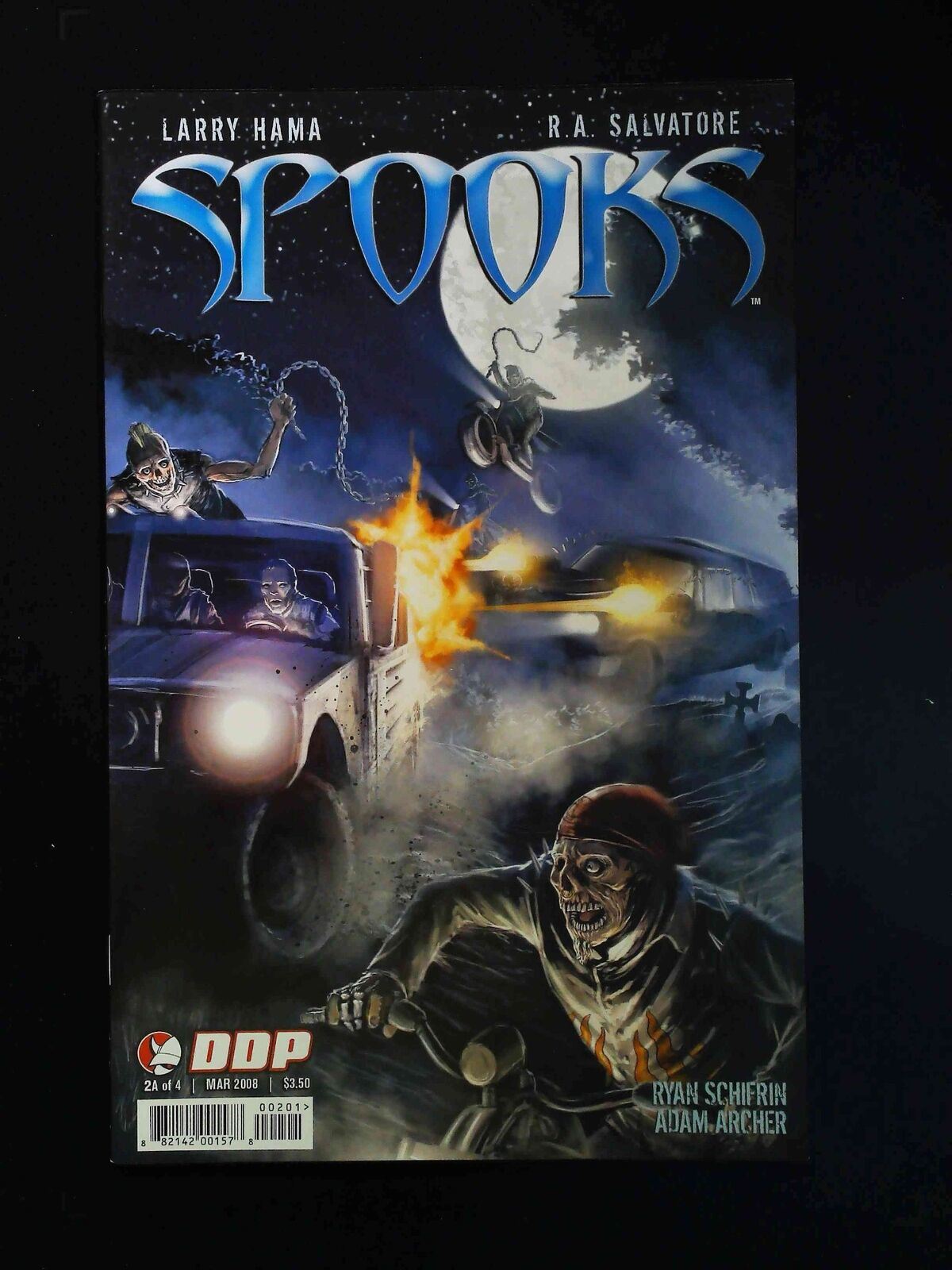 Spooks #2 Devil'S Due Comics 2008 Nm-