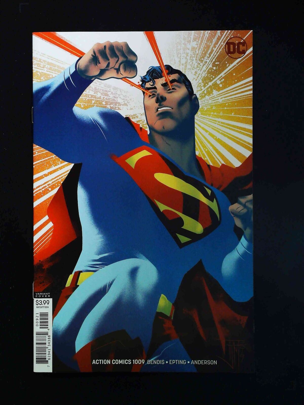 Action Comics #1009B (3Rd Series) Dc Comics 2019 Nm Manapul Variant