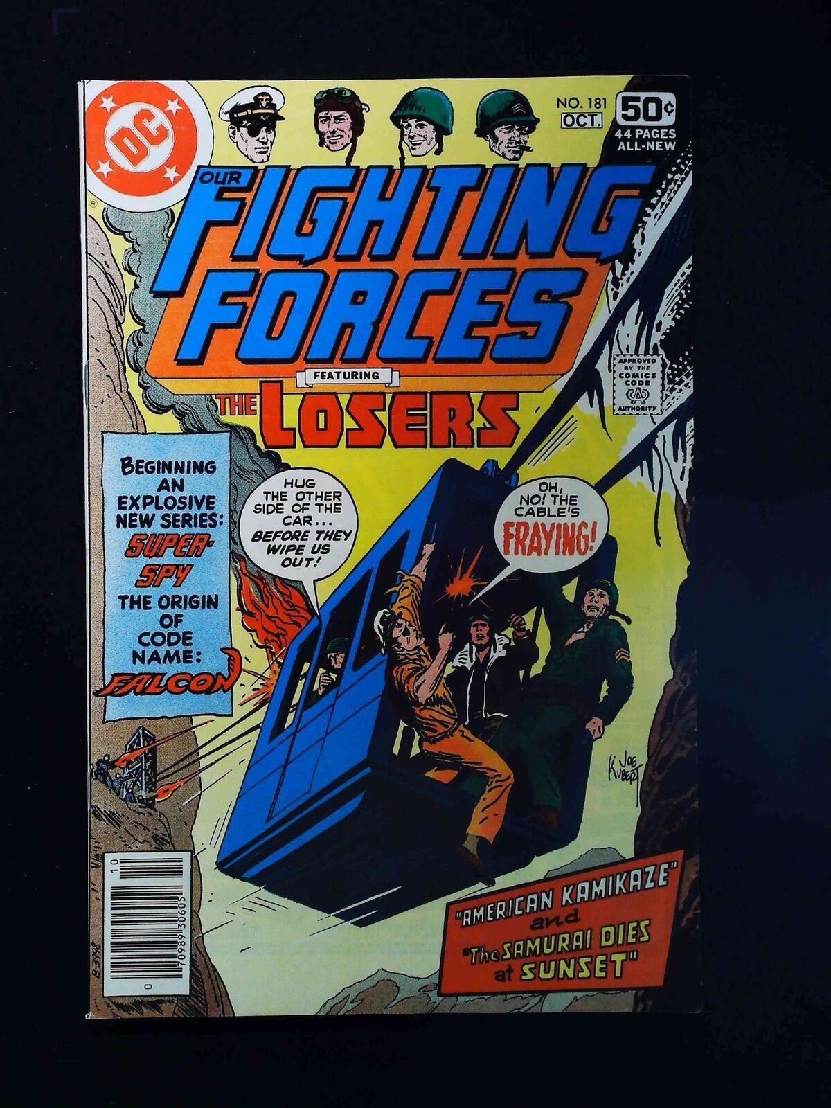 Fighting Forces #181 Dc Comics 1978 Fn/Vf Newsstand