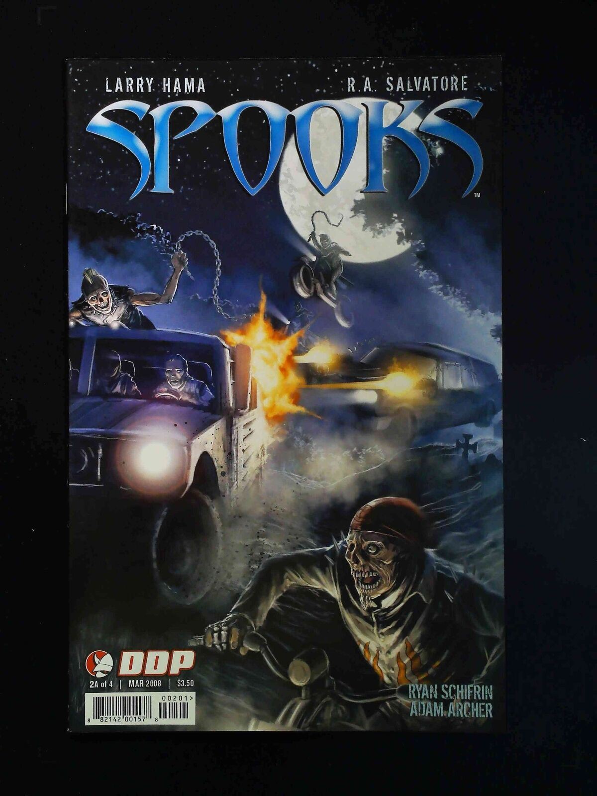 Spooks #2 Devil'S Due Comics 2008 Nm