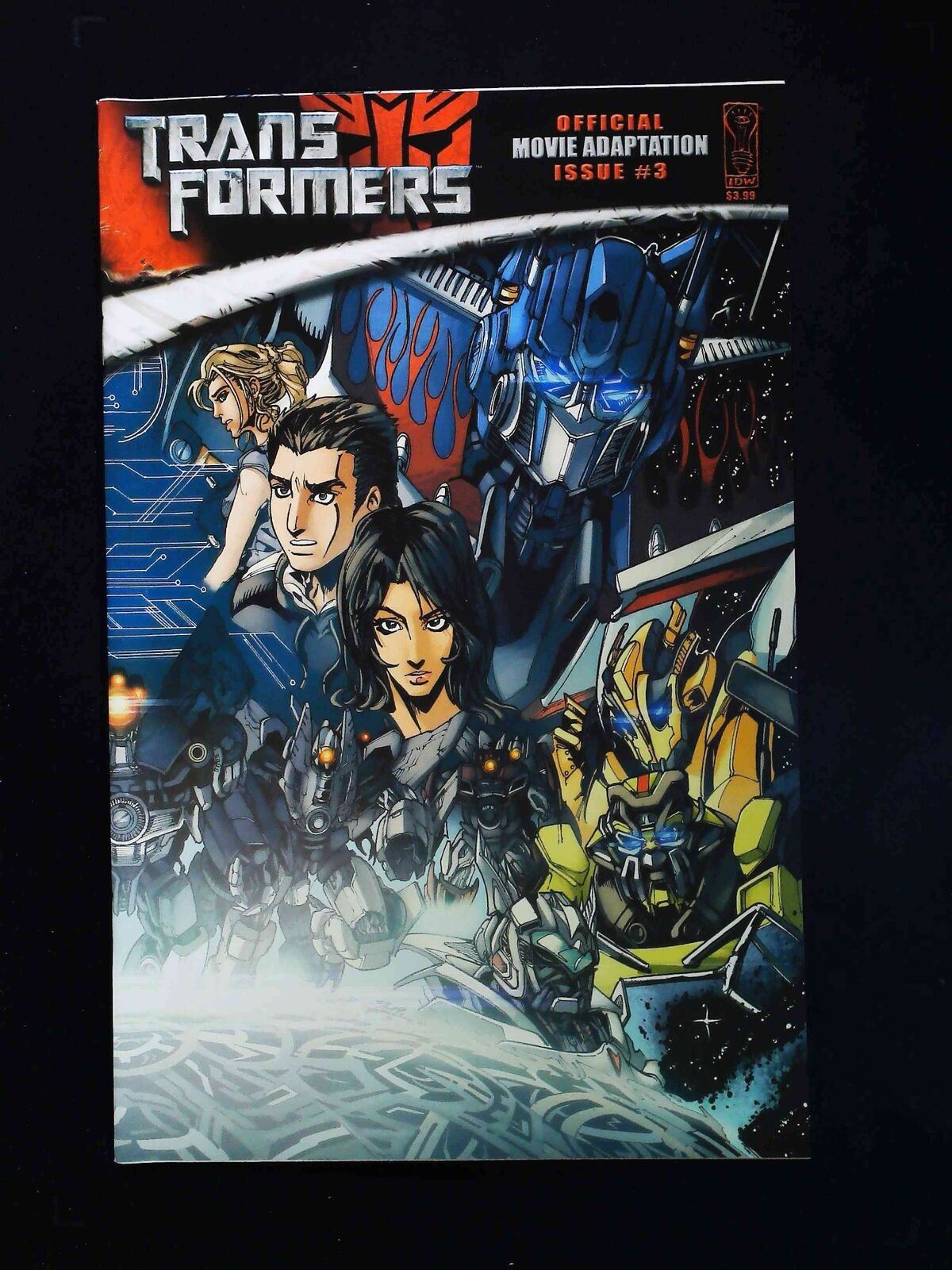 Transformers Movie Adaptation #3 Idw Comics 2007 Nm