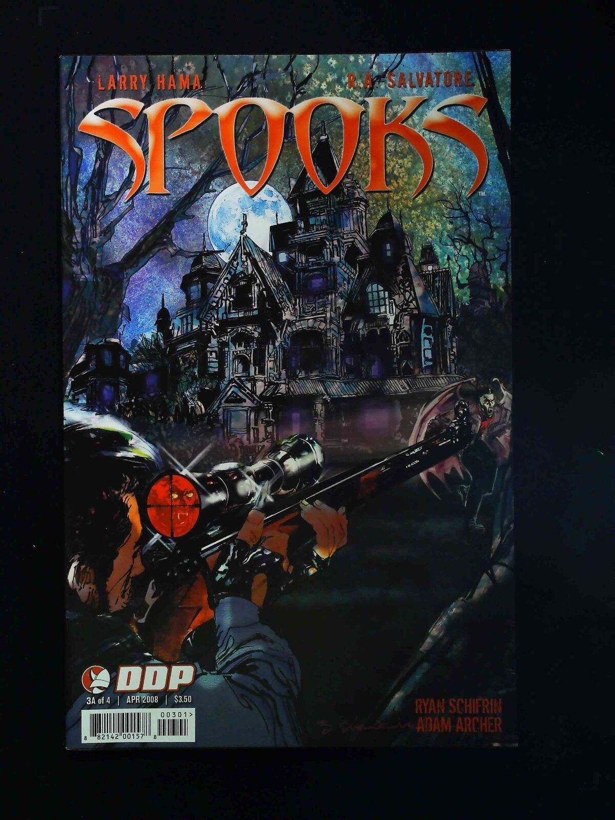 Spooks #3 Devil'S Due Comics 2008 Vf/Nm